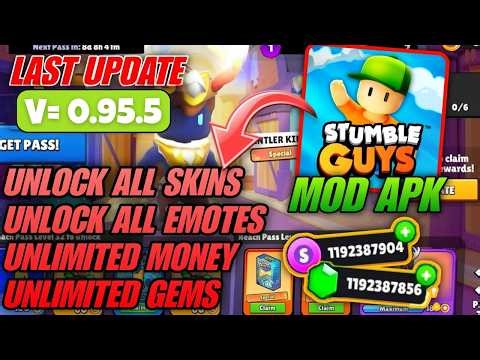 Stumble Guys Mod menu (Latest Version) | Unlimited Gems, All Skins Unlocked - Stumble Guys Mod Apk