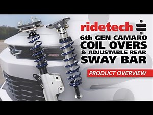 Product Overview | Ridetech 6th Gen Camaro Coil-overs