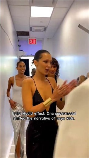 Bella Hadid effect: One supermodel shifted the narrative of nepo kids #bellahadid #michaelkors