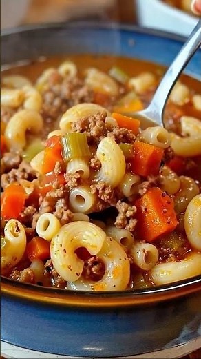 Classic American Goulash Soup By Bella