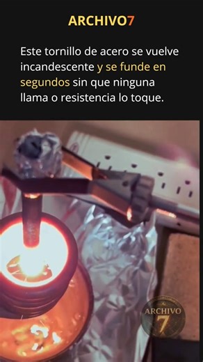 Campo magnético invisible que funde acero sólido en segundos ⚡🔥