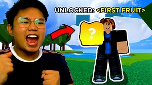 Spinning my First Fruit in Blox Fruits #2 | Kriphie