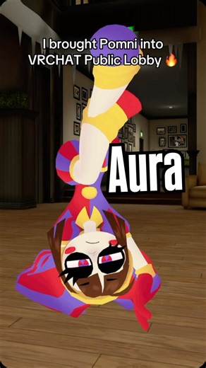 Disco Rabbit VR | Aura farming in a PUBLIC server with POMNI 😂🔥 #vrchat #theamazingdigitalcircus #vrchat #pomni #fyp | Instagram