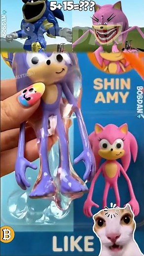 Shin Sonic x Shin Amy Rose Unboxing Kinetic sand! #sonic #shinsonic #amy