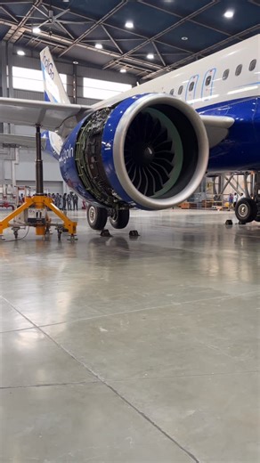Ravish Raja on Instagram: "Aircraft Jacking✈️❤️ Aircraft jacking is the procedure of lifting an aircraft off the ground using special aircraft jacks so maintenance can be done on landing gear, wheels, brakes, and structure. #aircraftmaintenance #airlines #ame #airindia #indigo"