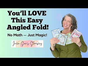 Angled Gatefold Card - No Math & Perfect Cuts
