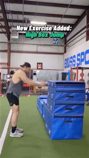 New Exercise Added: High Box Jump #boxjumps #workoutapp #fitnessapp #gymtok
