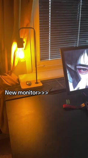 New monitor stand going crazy! #xyzabc #fyp #techtok #zxycbaシ #setup