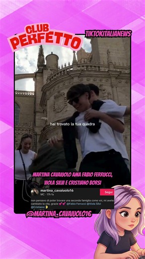 MARTINA CAVAIUOLO LOVES FABIO FERRUCCI, VIOLA SILVI AND CRISTIANO BORSI #tiktok #webboh #foryou