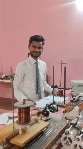Live Experiment 🧲 Class 12 | Live Practical Physics #practice #experiment