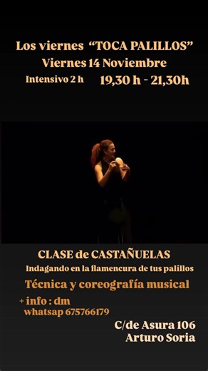 Clases de Castañuelas: Aprende Flamenco en Madrid