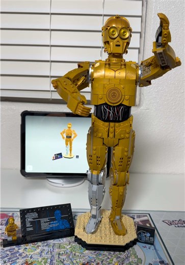 Just finished building the LEGO Star Wars C-3PO🤖✨ (Set 75398) and this one hits different. The gold details, mechanical textures, and clean design make this build feel premium from start to finish. Every piece adds character, and watching C-3PO come together step by step was super satisfying. This set is straight 🔥 and deserves a spot on the shelf.@LEGO @Star Wars #lego #legotiktok #legostarwars #c3po