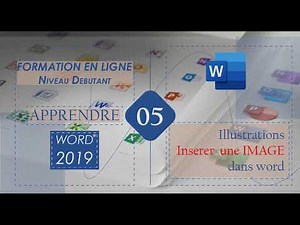 WORD 2019 | 05- Inserer une image dans Microsoft WORD 2019