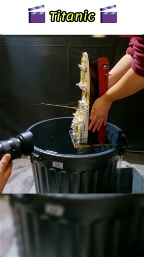 🚢🌊 El secreto detrás de la increíble escena del hundimiento de Titanic 🎬🔍