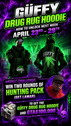 NEXT WEEK 🔥 FREE HOODIE + $100K GTA Online (Don’t Miss This) #gtaonline