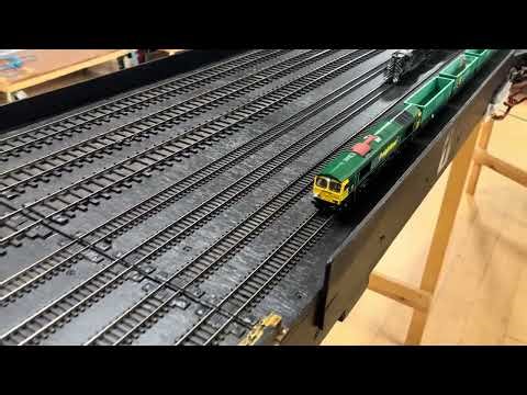 Friday night running a class 66 on the test track