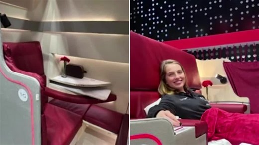 The double-level aeroplane seat is back, with a twist