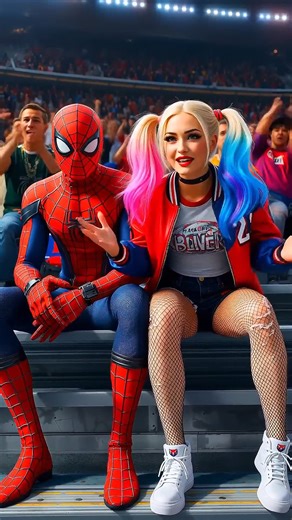 1.4M views · 72K reactions | ¡Coringa vs Spider-Man: Batalla de la Fuerza! #hombrearaña #marvel #ia# #dc #dibujo #superheroes | El Guru De Historias AI | Facebook