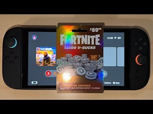 HOW TO REDEEM FORTNITE V-BUCKS CODE ON NINTENDO SWITCH 2 IN 2026!