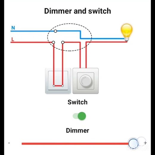 Reguletar / Dimmer and switch connection | Reguletar / Dimmer and switch connection
