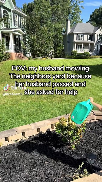 Husband Helps Neighbors in Time of Need