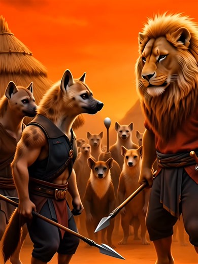 épisode 2: la guerre entre le père et le fils. #fyp #lion #roi #bouki #france