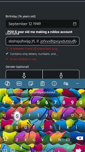 the giberish#giberish#pov#7yearold#roblox#blabla