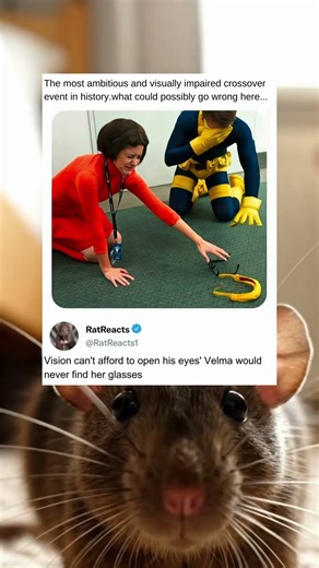 Vision Cannot Afford To Open His Eyes While Velma Still Cannot Find Her Glasses