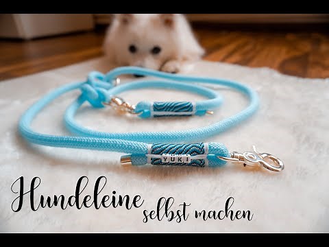 Hundeleine selbst herstellen | Dog Leash | Leinen | Tutorial | DIY | Japanspitz Yuki