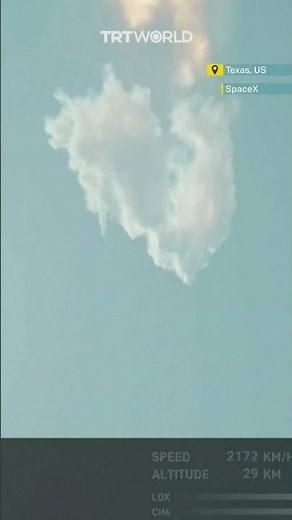 World’s biggest rocket, SpaceX Starship, explodes on first flight