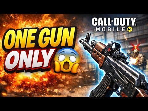 ONE Gun Challenge Gets INSANE 🔥 COD Mobile