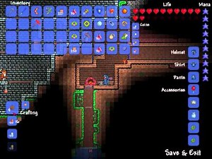 Terraria Tutorial - 6 - How to make a lovely underground tree farm!