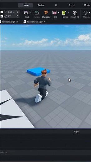 Make TELEPORT PADS in Roblox Studio (Under 1 Min!)