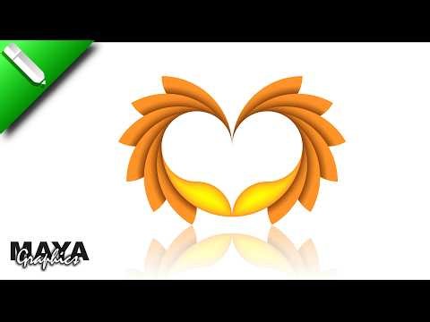 Learn Heart Design in Coreldraw | Full Tutorial