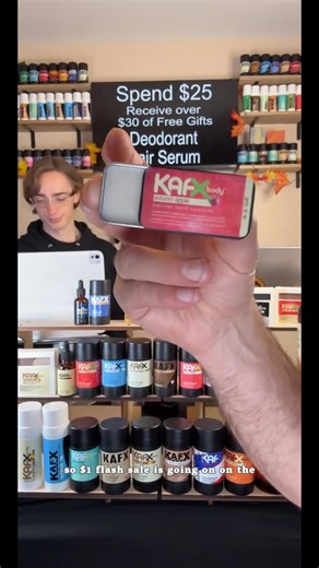 KAFX Body Autumn Apple Natural Hard Cologne Unisex Perfume with Beeswax & Shea Butter Alcohol Free 0.5 oz Tin Long Lasting Fragrance Solid Form
