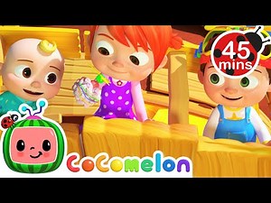 Humpty Dumpty Sing Along 45 MINUTE LOOP | More Nursery Rhymes & Kids Songs - CoComelon