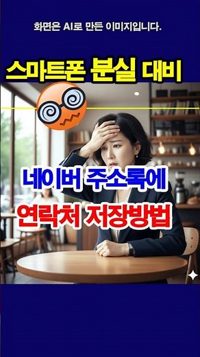 폰 잃어버려도 연락처는 살려야죠? 네이버 주소록에 저장하는 법! ...... #연락처백업 #네이버주소록 #스마트폰꿀팁