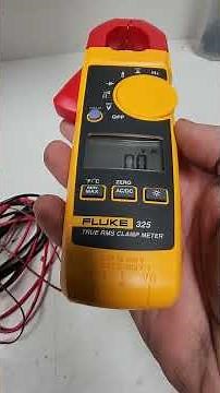 Fluke 325 True-RMS Clamp Meter Up Close Look