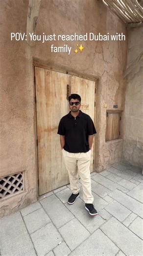 Priya Jhawar on Instagram: "Jeb halki, dil bhara hua ✨ Dubai with family 🏙️❤️ #dubai🇦🇪 #funwithfamily #dubaiinstagram #olddubai #lovethemoment❤️"