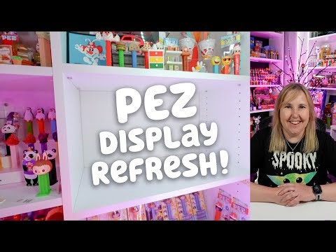 Organizing My PEZ Collection + Halloween Decorating in the Studio!