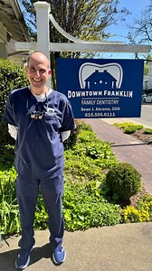 A dentist for the whole family right in your backyard! Whether a routine exam or a cosmetic procedure, Dr. Sean Abrams has kept Franklin's teeth clean and bright for 5 years. Their goal is to make every person who steps through the door feel comfortable, inside the chair and out. No matter how young or how old, Downtown Franklin Family Dentistry is here to help you feel confident in your smile. Join our family today! Downtown Franklin Family Dentistry 📍216 3rd Ave N, Franklin, TN 37064 📞 (615)