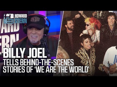 Billy Joel Tells Stories About “We Are the World” Recording
