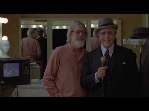 Peter Sellers & Hal Ashby on the set of "Being There"