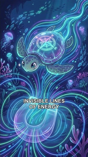 How do sea turtles navigate the whole ocean?