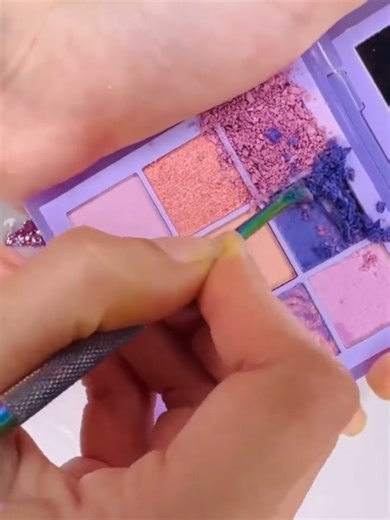 Satisfying Makeup Crushing ASMR Experience
