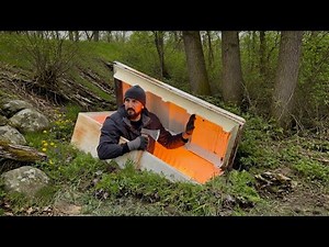 Building a secret shelter in a refrigerator: extreme survival