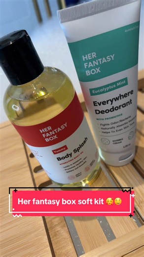Things that TikTok hyped and got right 🤗🤏🏾 get you @Her Fantasy Box essentials today 🗣️💋 #herfantasybox #hygiene #fyp #dailyroutine #clean