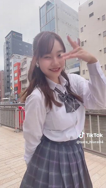 制服バージョンも撮ったよー！！#BAAM #MOMOLAND #dance #おすすめ #道頓堀 #fyp