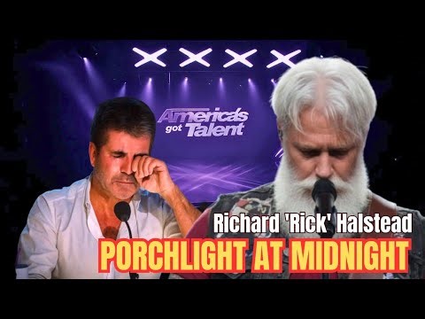 Richard Rick Halstead’s Song Turns America’s Got Talent Silent & Emotional | Porchlight at Midnight
