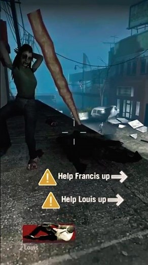 Dodging Smokers tongue attack ~ Left 4 Dead #actiongaming #smoker #gameplay #zombieshorts
